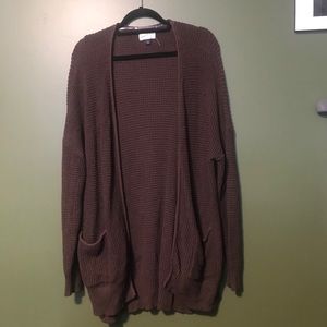 Chocolate Brown Cardigan